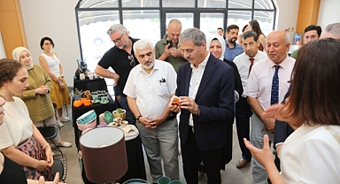 Başkan Alemdar Serdivan HEM Yıl Sonu Sergisi Açılışına Katıldı