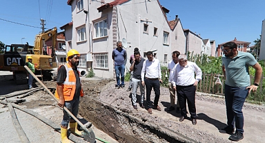 Küpçüler ve yeni mahallede çalışmalar sürüyor