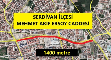 Mehmet Akif Ersoy Caddesi trafiğe kısmi olarak kapatılacak