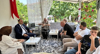 Vali Kaldırım'dan Şehit Polis Serdar Gökbayrak'ın ailesine ve kabrine ziyaret