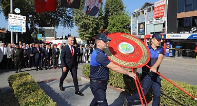 Hendek'te Büyük Zaferin 101'nci Yıl Dönümü Törenle Kutlandı