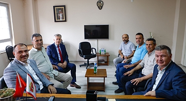 Vali Kaldırım'dan SGC'ye veda ziyareti