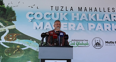 Adapazarı Belediyesi Çocuk Hakları Macera Parkı Açıldı