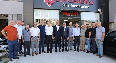 Bayraktar Ve Alemdar'dan Esnaf Ziyareti
