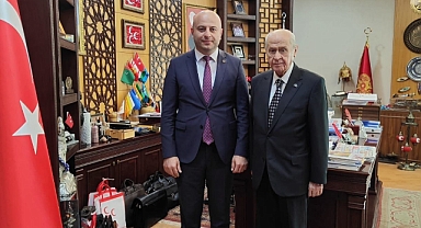 MHP İl Başkanı Alkaş'tan Devlet Bahçeli'ye Ziyaret