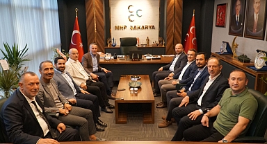AK Parti'den, MHP İl Başkanlığına Ziyaret