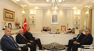 Vali Yaşar Karadeniz'den Başkan Babaoğlu'na Ziyaret