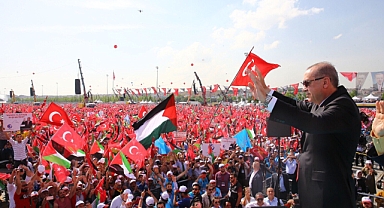 AK Parti'den Büyük Filistin Mitingi