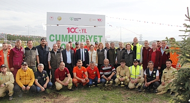 Milli Ağaçlandırma Günü'nde Sakarya'da Fidan Dikimi Yapıldı