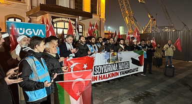 İnsani Ateşkesi Reddeden Amerika'ya Karşı 81 İlde Tepkiler Büyüyor