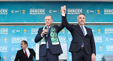 Başkan Tever'den Miting Teşekkürü