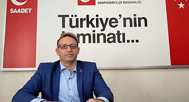 Saadet Partisi'nde Adapazarı Belediye Başkan Adayı Aytaç Çakıroğlu Oldu