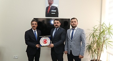 Alperen Ocakları Genel Merkezinden Başkan Şenol Dinç'e Ziyaret