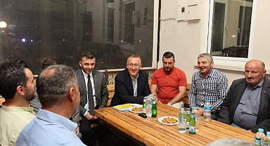 Başkan Işıksu Mahalle Ziyaretlerinde