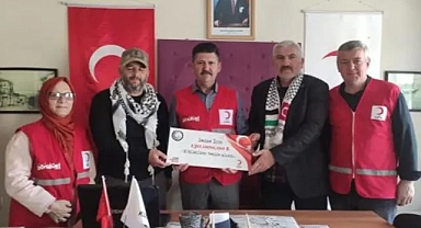 Beş Hilal Derneğinden Gazze'ye Destek