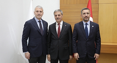 SATSO Heyetinden Başkan Alemdar'a Hayırlı Olsun Ziyareti