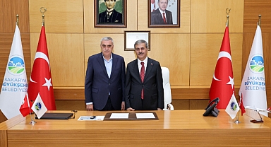 Toçoğlu'ndan Başkan Alemdar'a Hayırlı Olsun Ziyareti