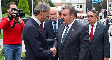 Başkan Alemdar BBP Lideri Destici'yi Ağırladı