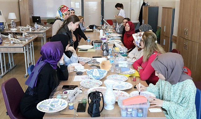 Büyükşehir SAMEK’in El Emeği Göz Nuru Eserleri Görücüye Çıkıyor