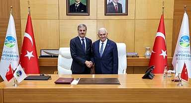 TDT Başkanı Binali Yıldırım'dan Büyükşehire Ziyaret 