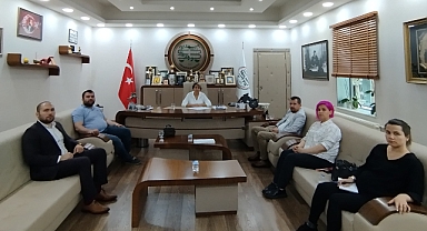 Veteriner Odası Başkanı Toker’den Baro Başkanı Yıldız’a Ziyaret
