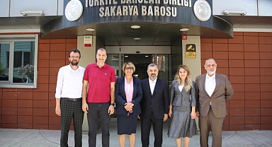 RTÜK Başkanı Şahin'den Sakarya Barosu'na Ziyaret