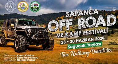 Sapanca’da Off-Road ve Kamp Festivali Başlıyor