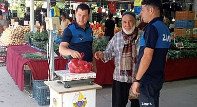 Sapanca'daki Pazarlarda Tartı Denetim Noktası Kuruldu