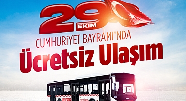 29 Ekim'de Ulaşım Ücretsiz Olacak