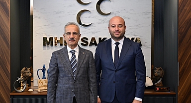 Bakan Uraloğlu'ndan, MHP İL Başkanlığı'na Ziyaret