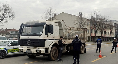 Büyükşehir’den Ağır Tonajlı Araçlara Denetim