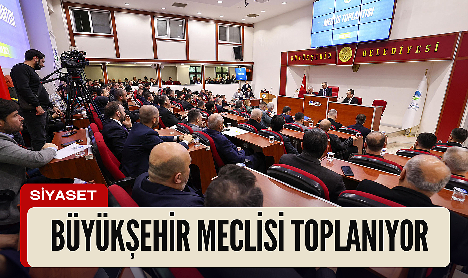 Büyükşehir Meclisi 61 Maddeyi Görüşecek 