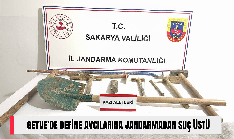 Geyvede Define Arayan 6 Kişi Suçüstü Yakalandı 