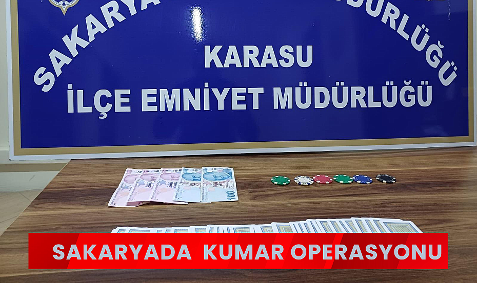 Sakarya'da Kumar Operasyonu 