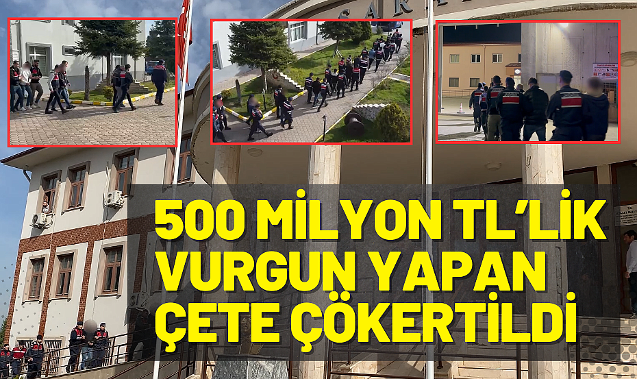 Sakarya'da Büyük Dolandırıcılık Operasyonu 