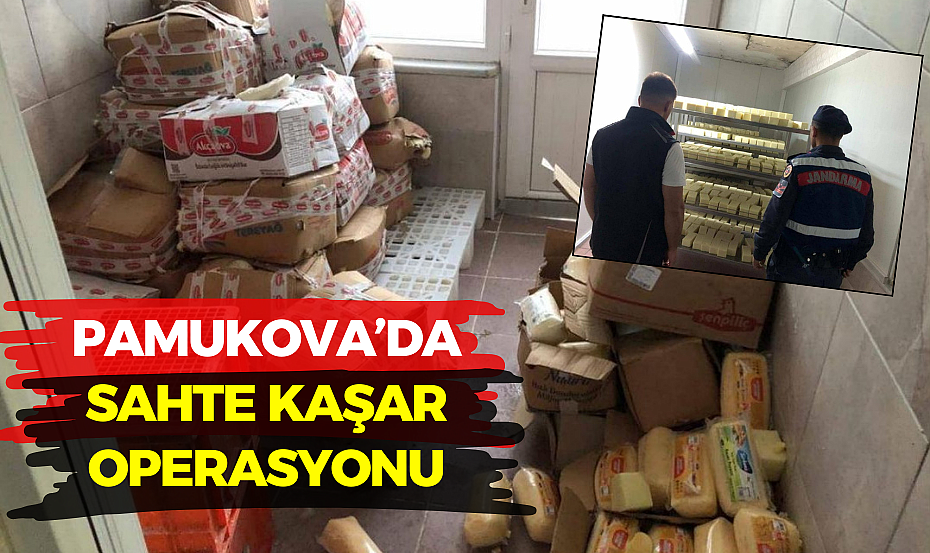 Pamukova'da Sahte Kaşar Operasyonu 