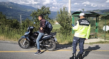 Sakarya'da Motosiklet Denetimleri Artırıldı