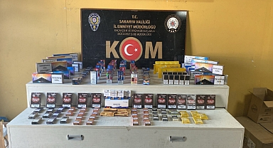 Polisten Kaçak Ürün Operasyonu