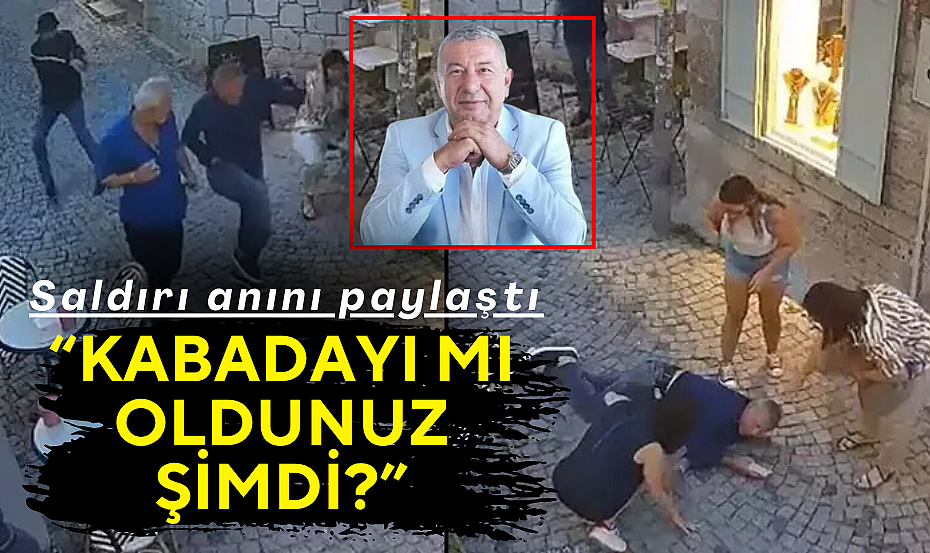 Saldırı Anını Sosyal Medyada Paylaştı