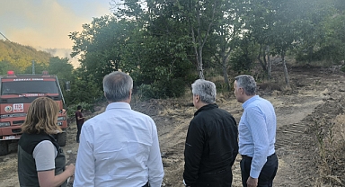Yangın Kahramanlarına Başkan Tever'den Teşekkür