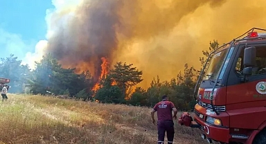 Eskişehir'deki Orman Yangınında 10 Kahraman Şehit Oldu