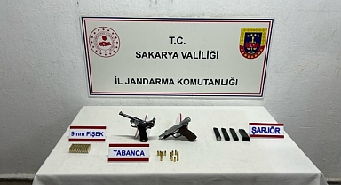 Jandarma'dan Kaçak Silah Operasyonu