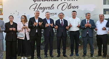Serdivan'da Çınarlı Park Hizmete Açıldı