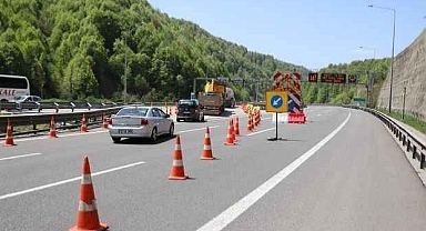 TEM Otoyolu'nda Üstyapı Yenileme Çalışması Başlıyor