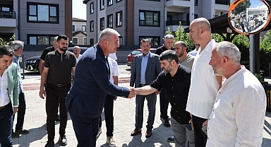 Başkan Çelik Muhtarlarla Bir Araya Geldi