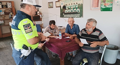 Jandarma'dan Motosiklet Sürücülerine Yönelik Farkındalık Çalışması 
