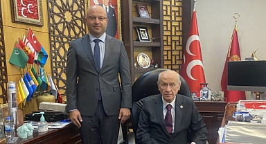 Alkaş’tan Genel Başkan Devlet Bahçeli’ye Ziyaret 
