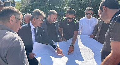 Başkan Dinç Değirmendere’de Doğalgaz Çalışmalarını İnceledi 