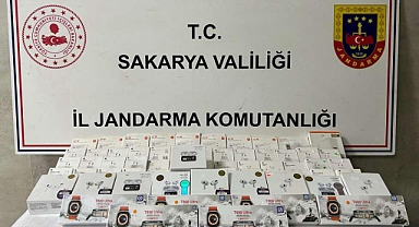 Jandarma'dan Kaçak Elektronik Ürün Operasyonu