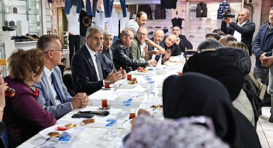 Başkan Alemdar'dan Katlı Pazar Esnafına Ziyaret 